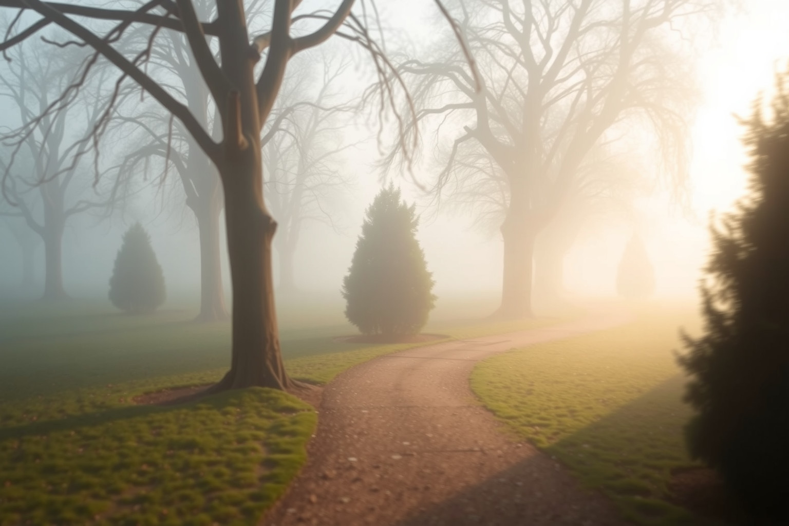 Sognare di perdersi in un parco riflette confusione interiore nascosta.