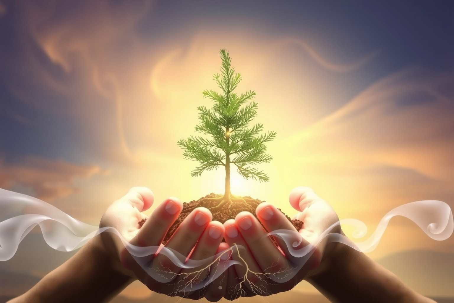 Sognare di piantare un abete simboleggia radici profonde e futuro.