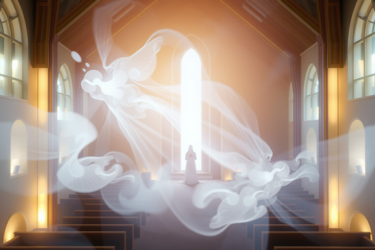 Sognare una cappella indica ricerca di pace e spiritualità interiore.