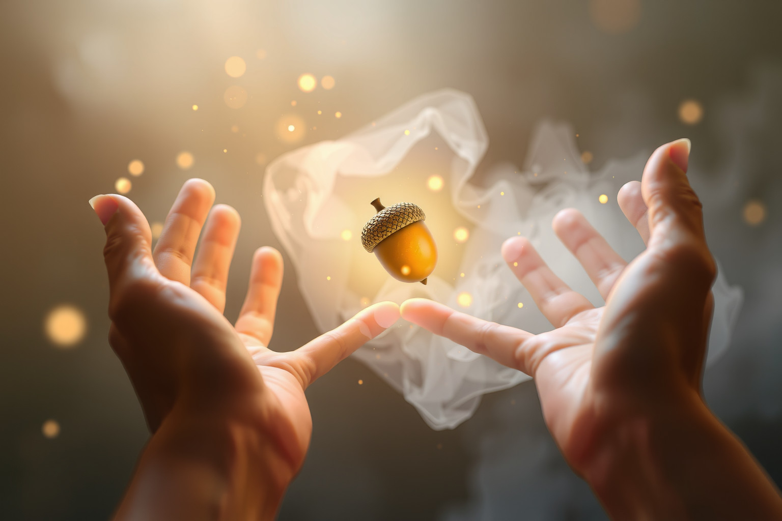 Sognare ghiande simboleggia generosità e legami condivisi profondi.