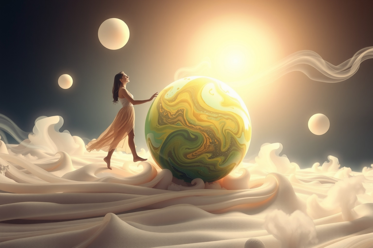 Sognare di ribaltare il mondo esprime il desiderio di rivoluzione interiore.