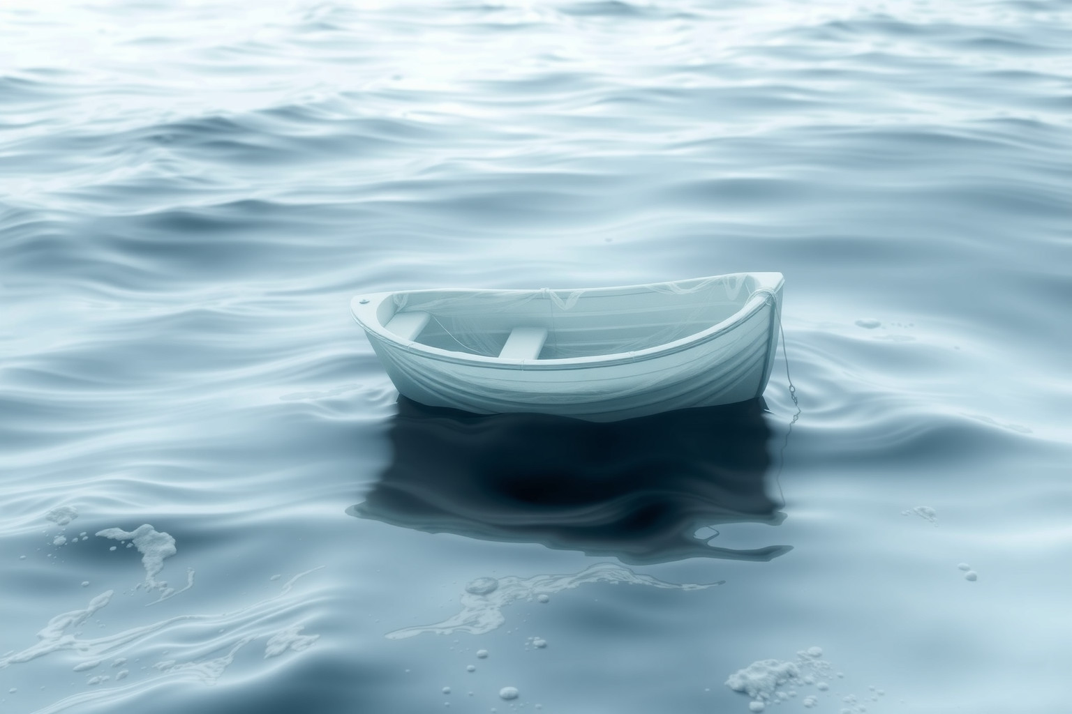 Sognare il ribaltamento della barca simboleggia emozioni sommerse e cambiamenti.