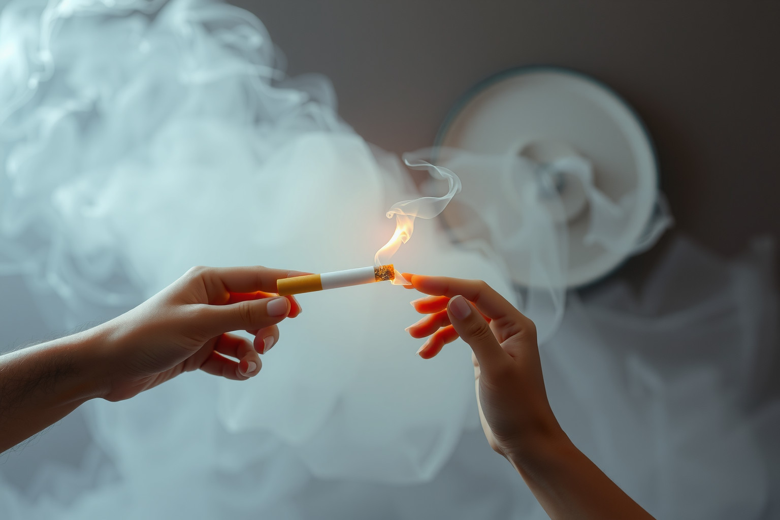 Sognare di rifiutare sigaretta indica volontà di liberarsi da dipendenze.