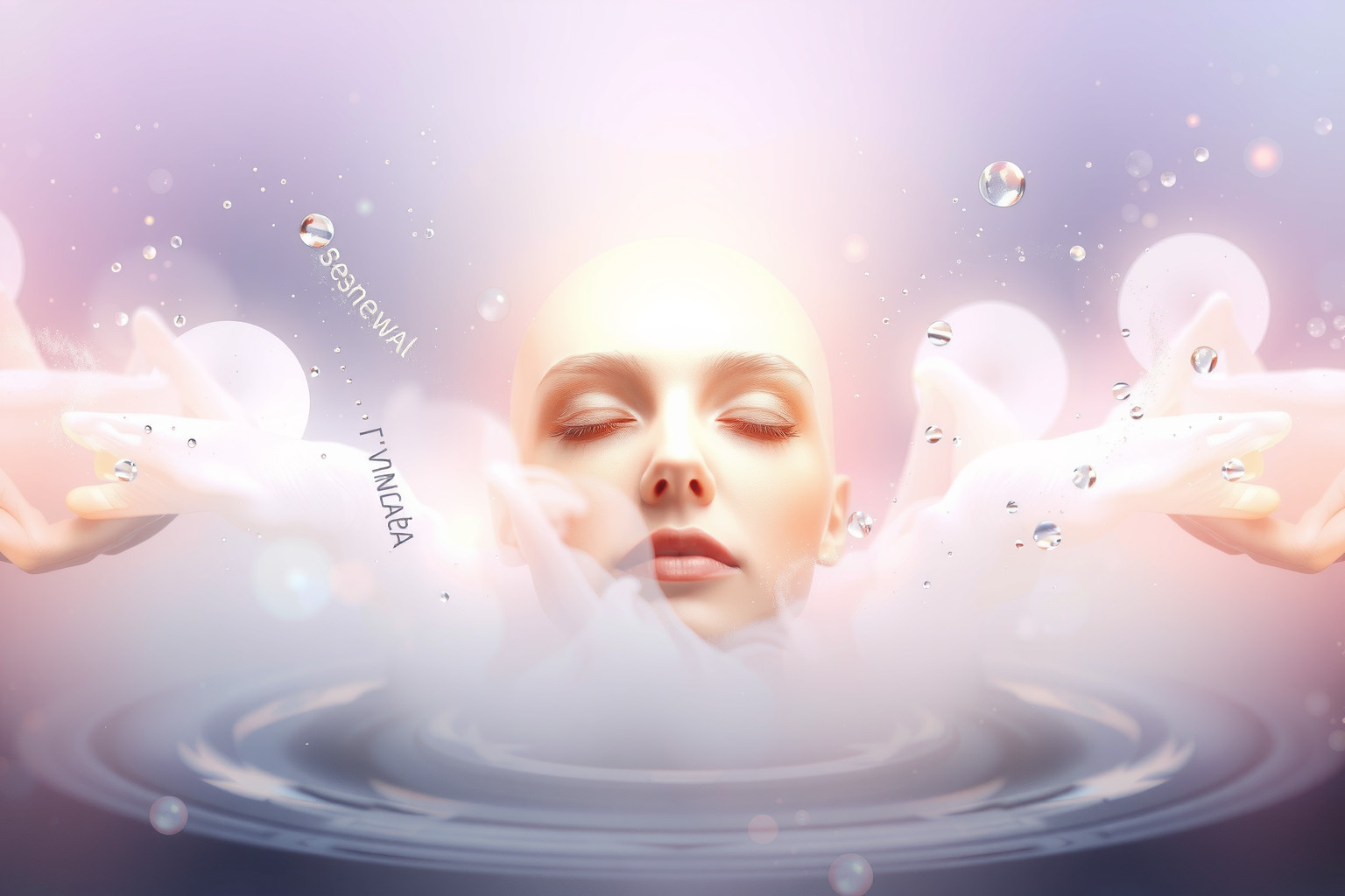 Sognare di rinfrescare il viso simboleggia rinascita personale e attrattività.