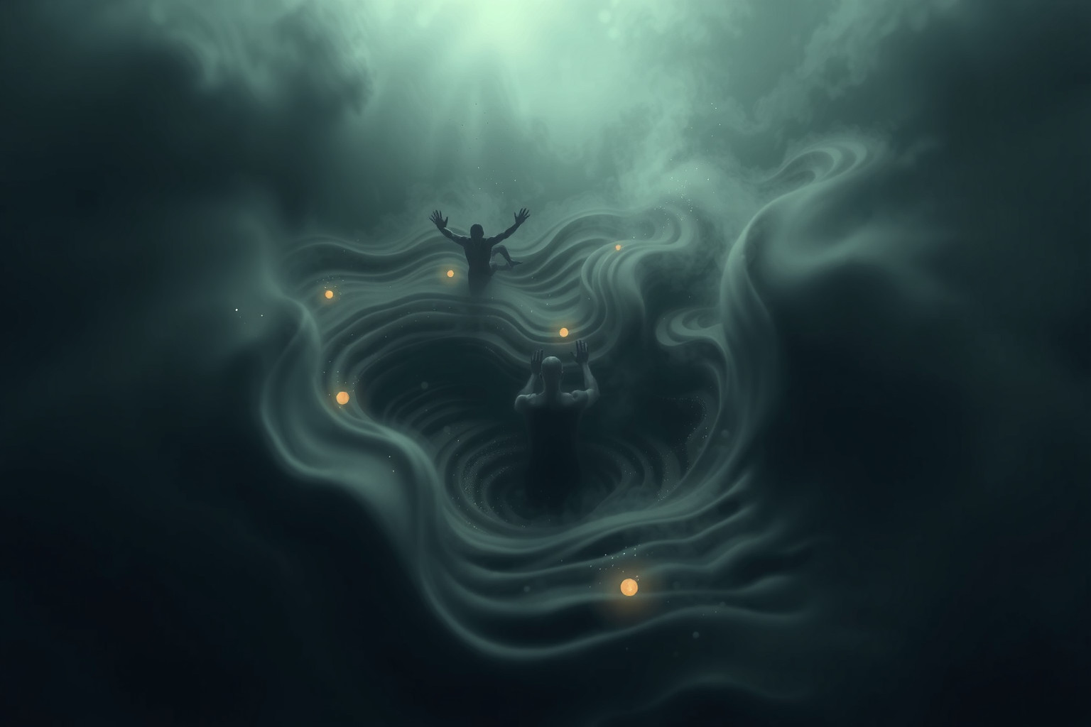 Sognare di scappare da una fossa settica simboleggia liberazione interiore.