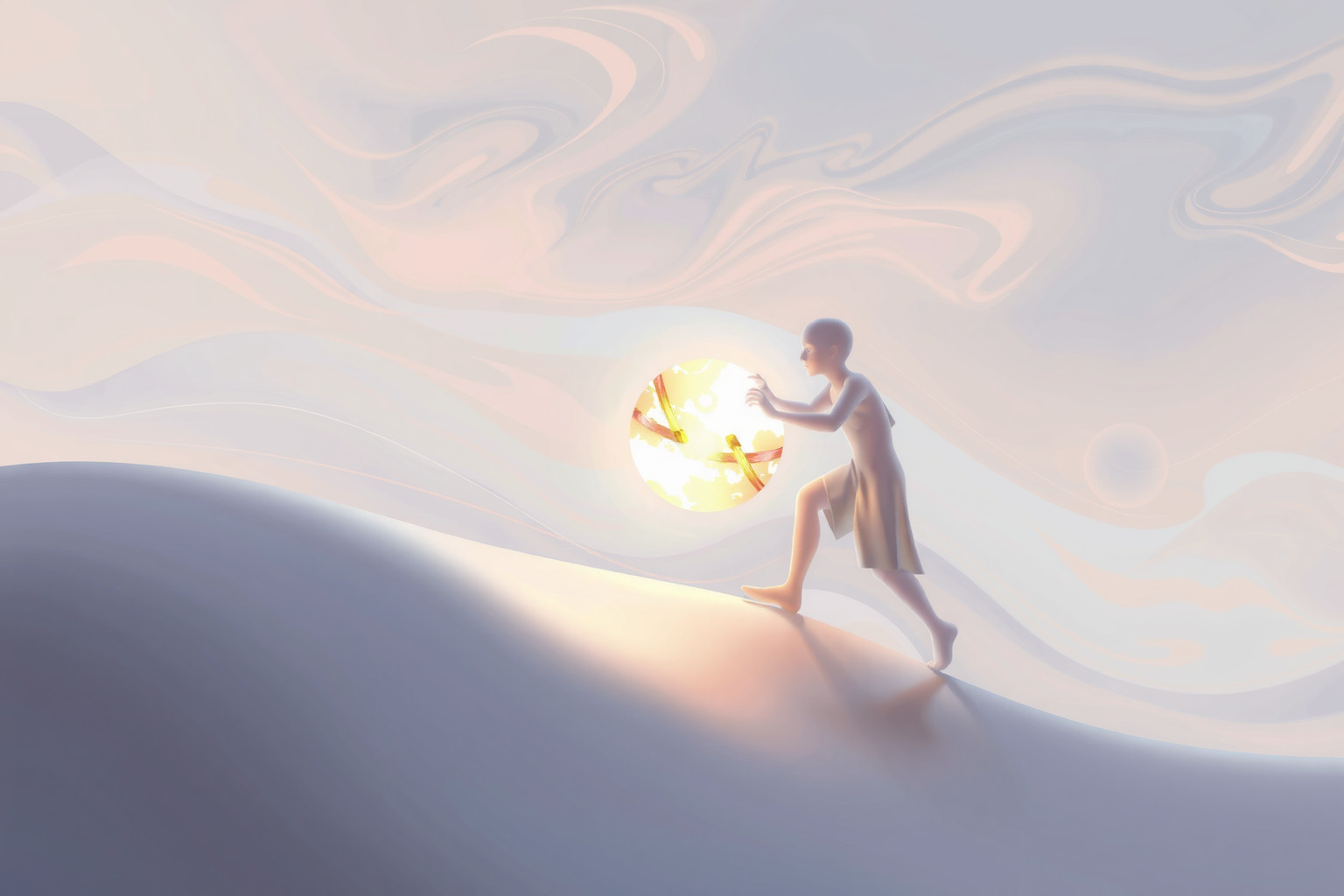 Sognare pendenze riflette sfide e sforzi nella vita reale.