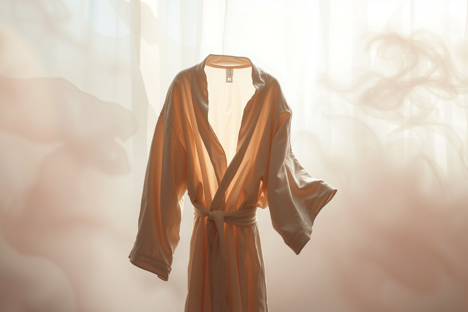 Strappare un accappatoio nei sogni indica rottura di protezioni emotive.