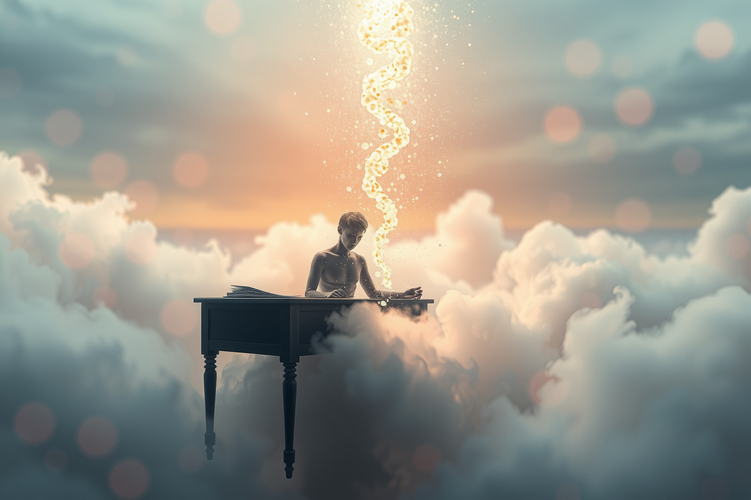 Sognare sudore in esame riflette ansia da prestazione e stress.