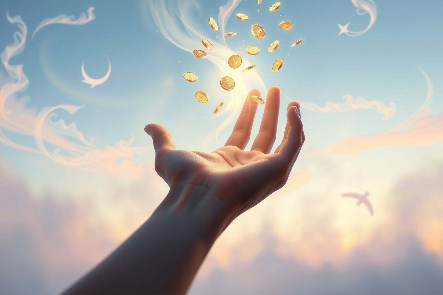 Sognare monete simboleggia nuove opportunità e prosperità imminente.