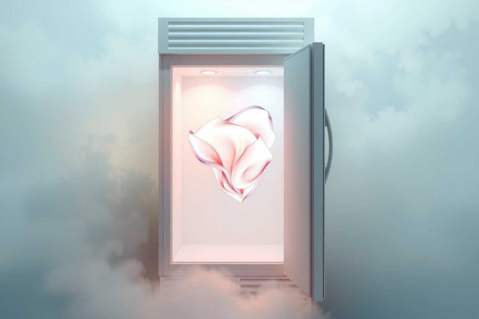 Trovare sorpresa nel congelatore simboleggia scoperta di emozioni represse.