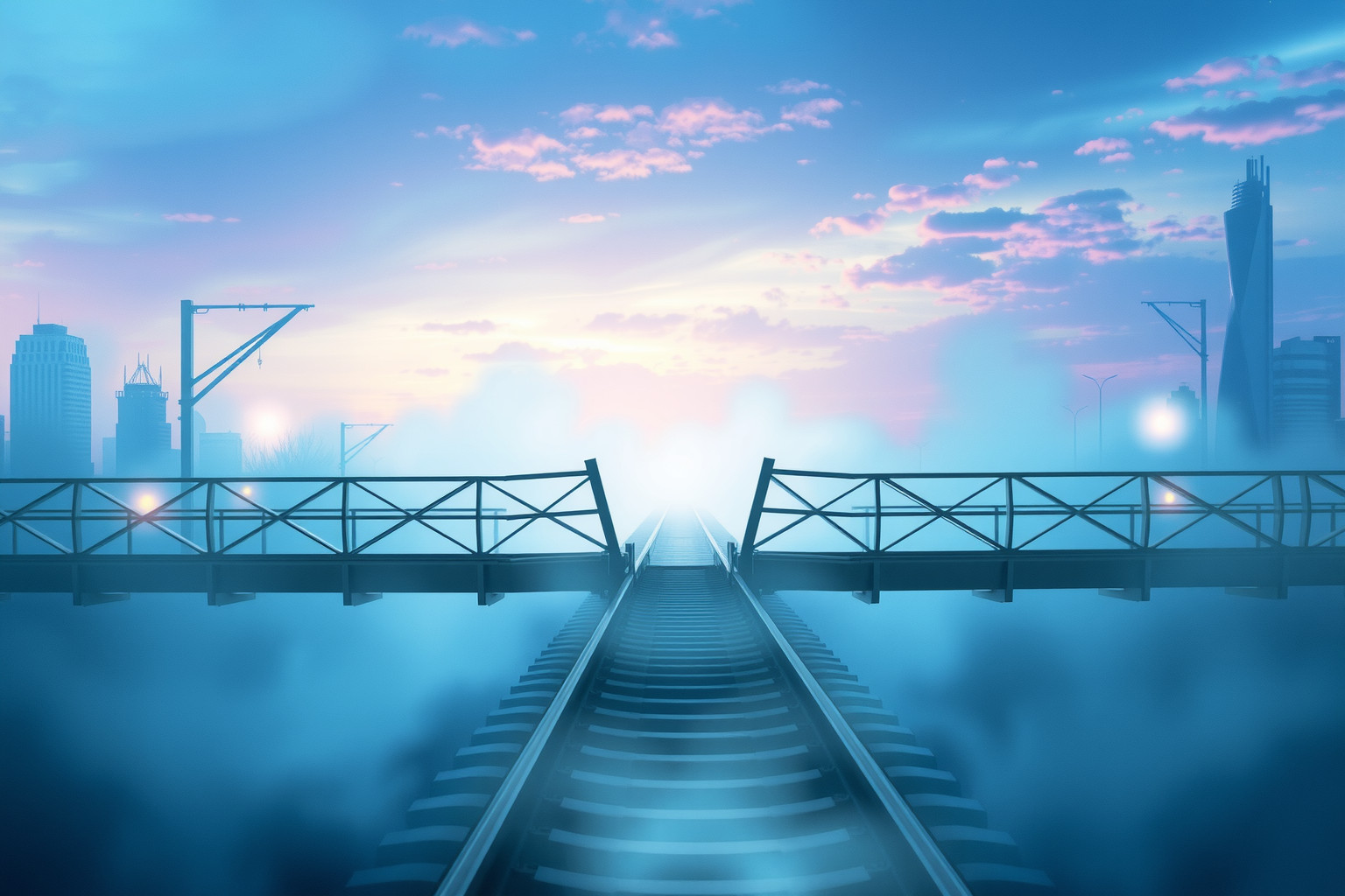 Sognare barriere rotte indica ostacoli superati nella vita.