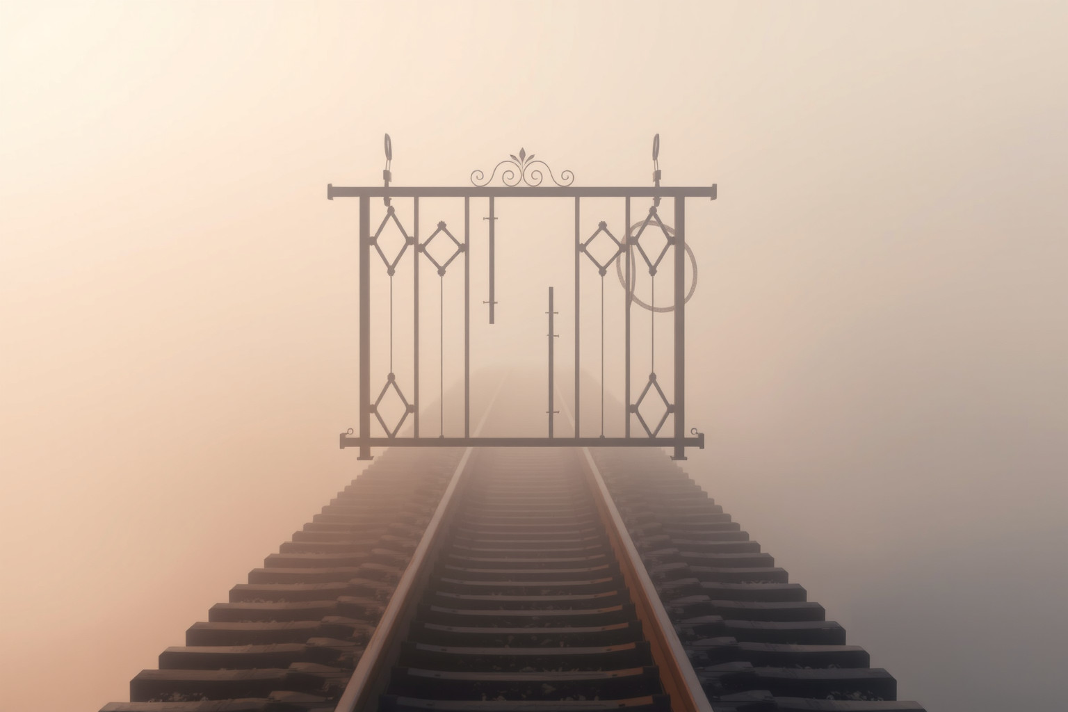 Sognare un casello ferroviario e un ponte simboleggia transizioni importanti.