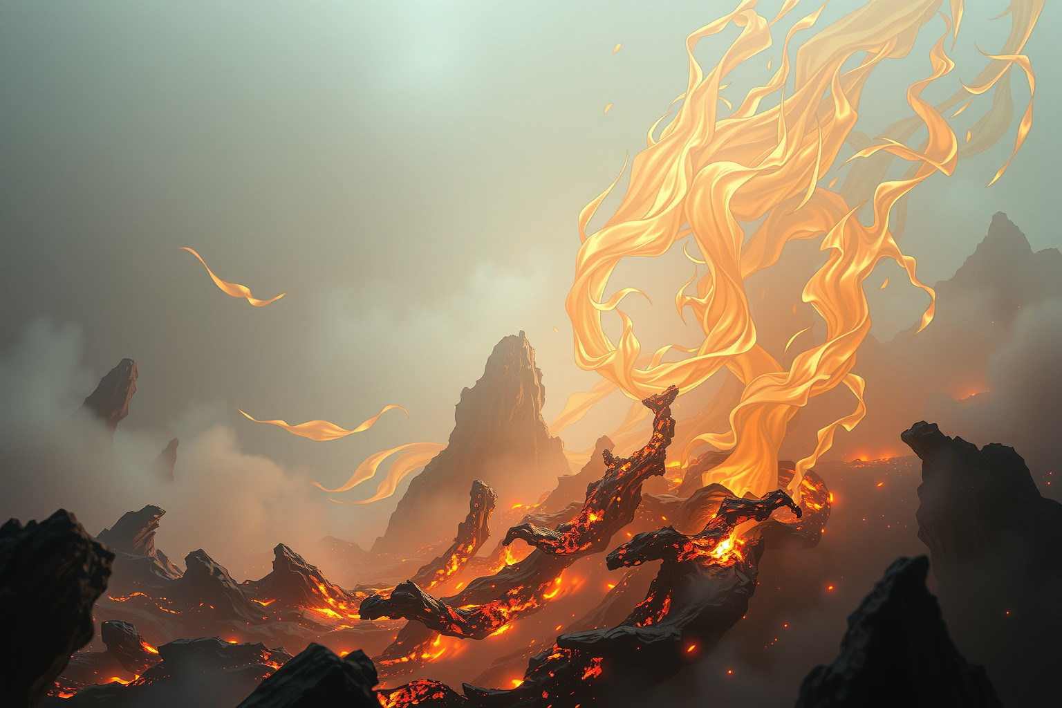 Sognare un incendio simboleggia distruzione e rinascita interiore profonda.