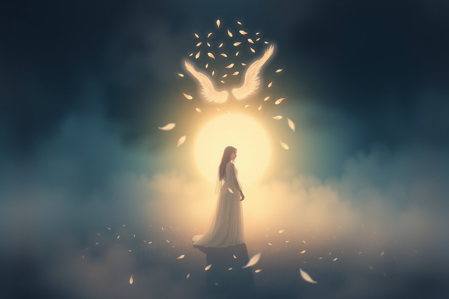 Sognare un lutto aiuta a elaborare emozioni di perdita profonde.