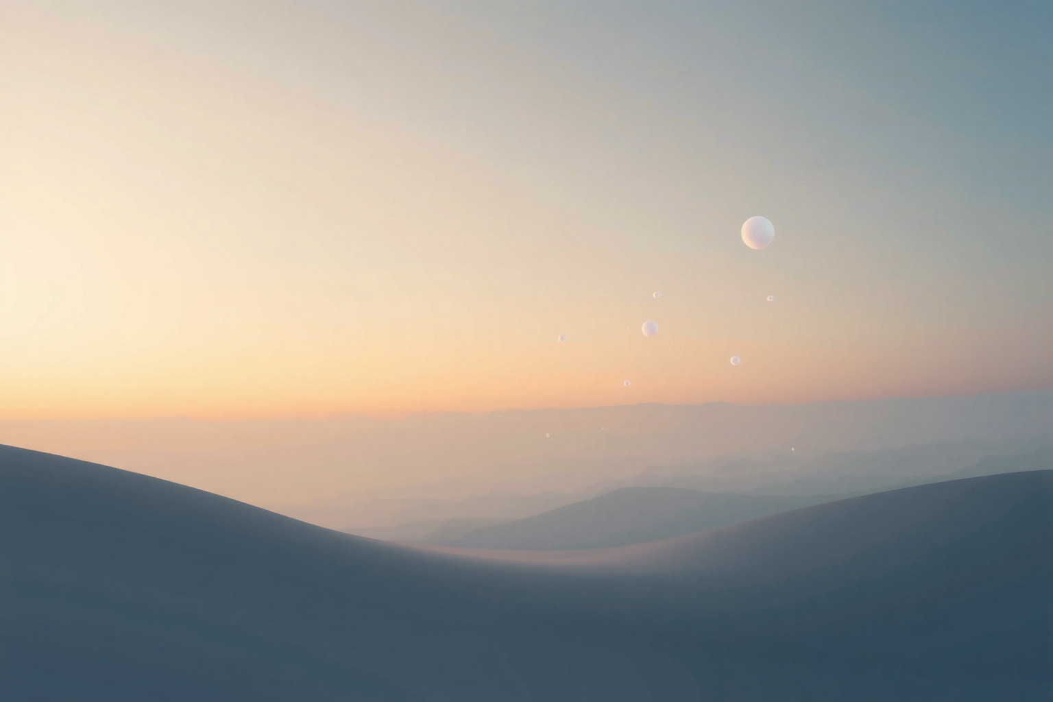 Sognare un orizzonte inclinato simboleggia instabilità emotiva imminente.