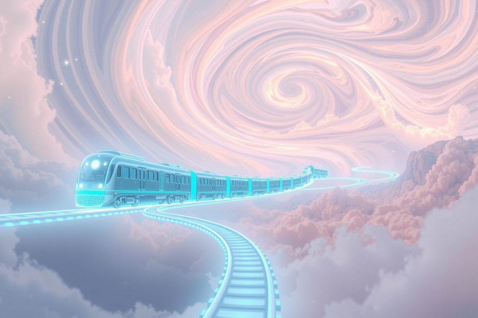 Sognare treno che cambia rotta simboleggia nuove opportunità inattese.