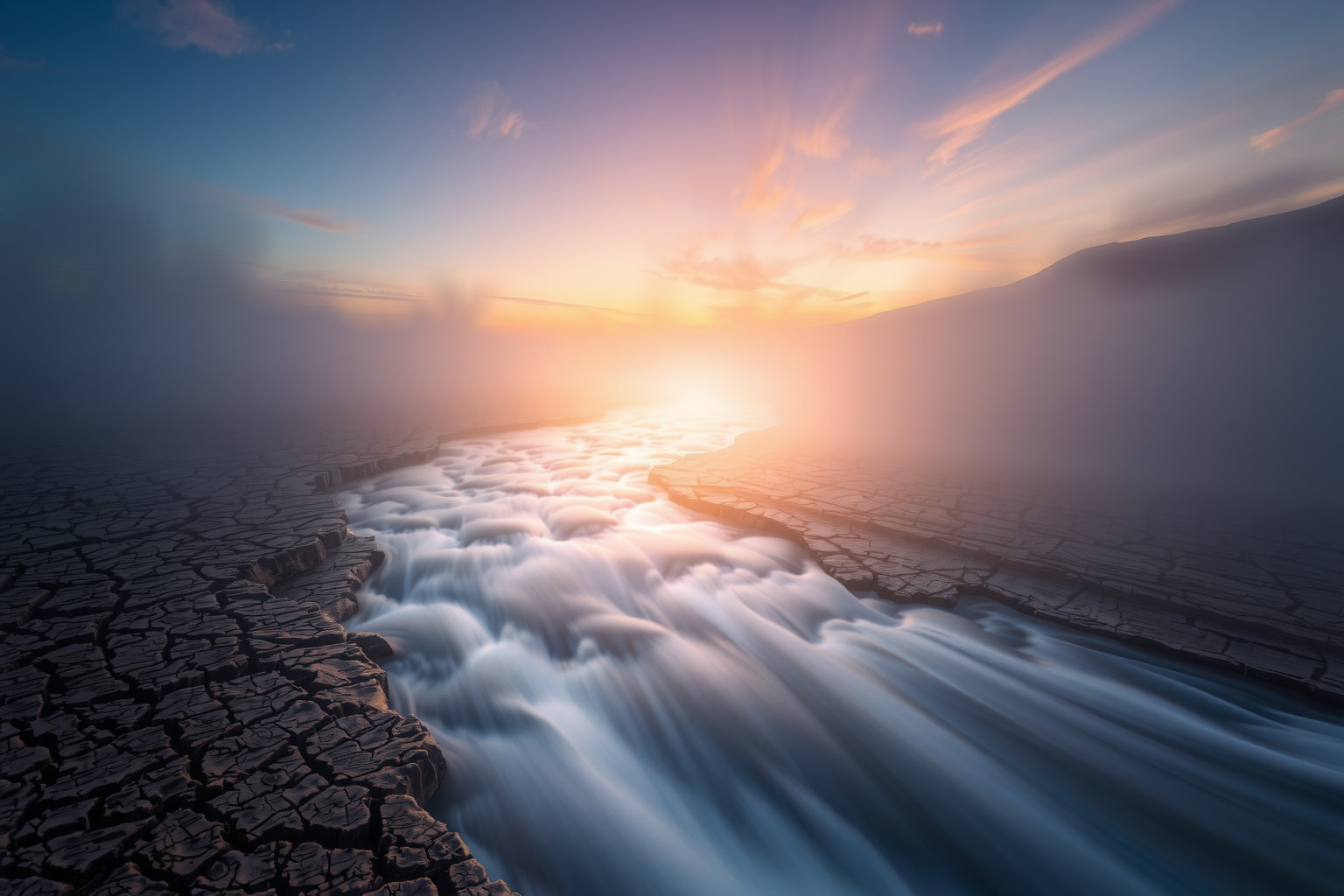 Sognare una corrente prosciugata simboleggia perdita di energia vitale.