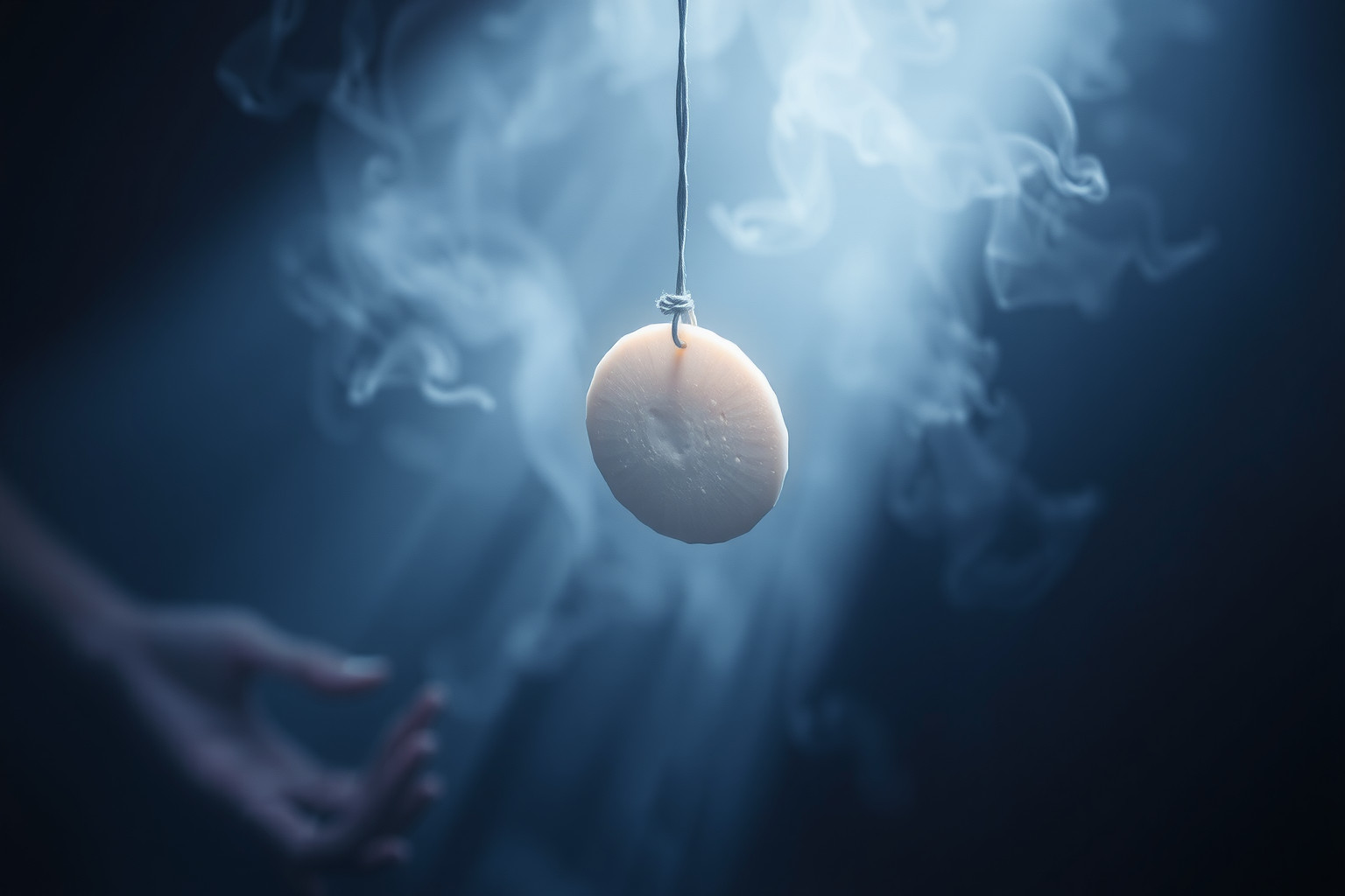 Sognare un'ostia nera simboleggia oscurità spirituale e colpa nascosta.