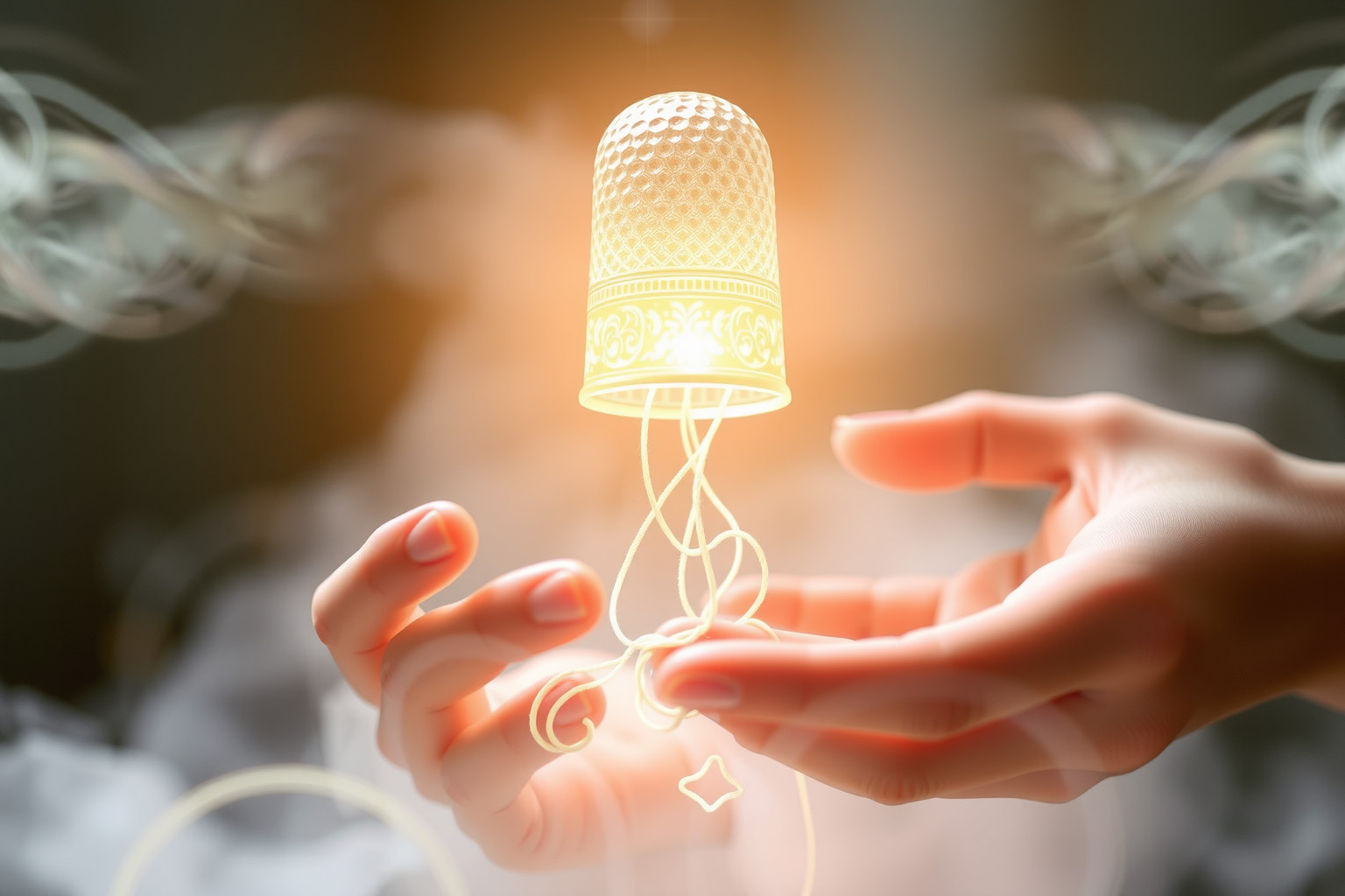 Sognare un ditale simboleggia protezione e precisione nei compiti.