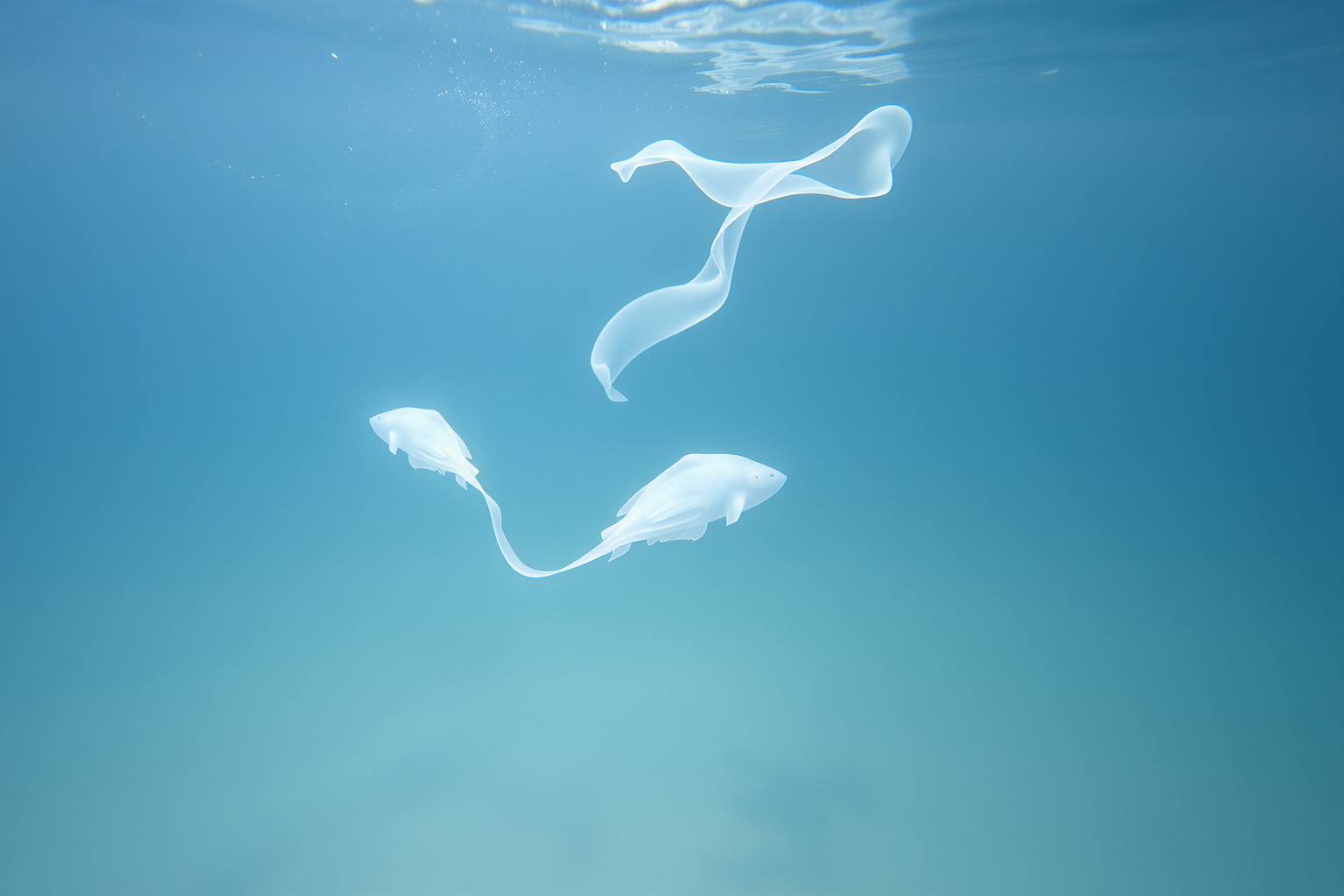 Sognare animali marini intrappolati riflette paure interiori e limitazioni.