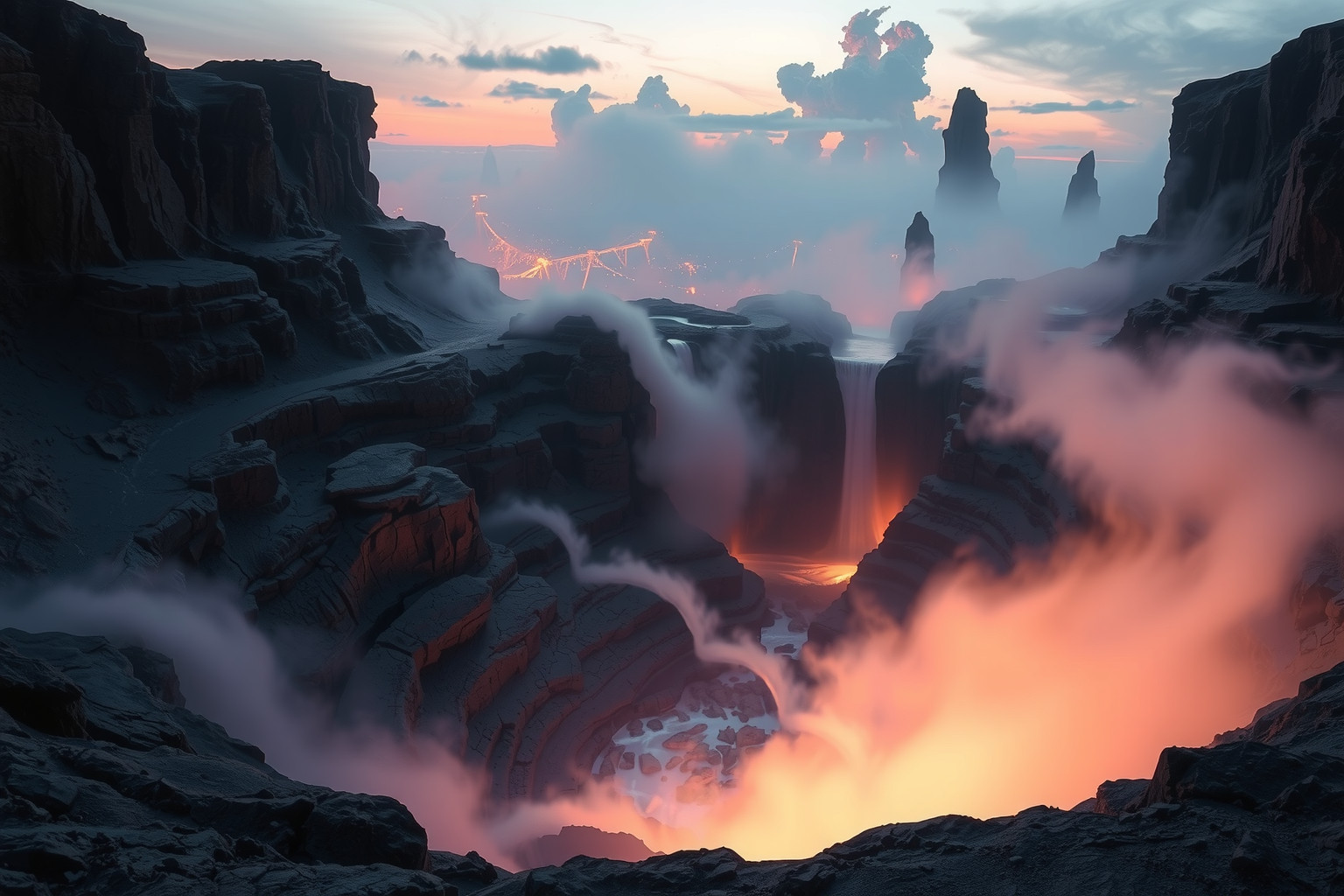 Sognare una fossa di letame piena simboleggia trasformazione interiore profonda.