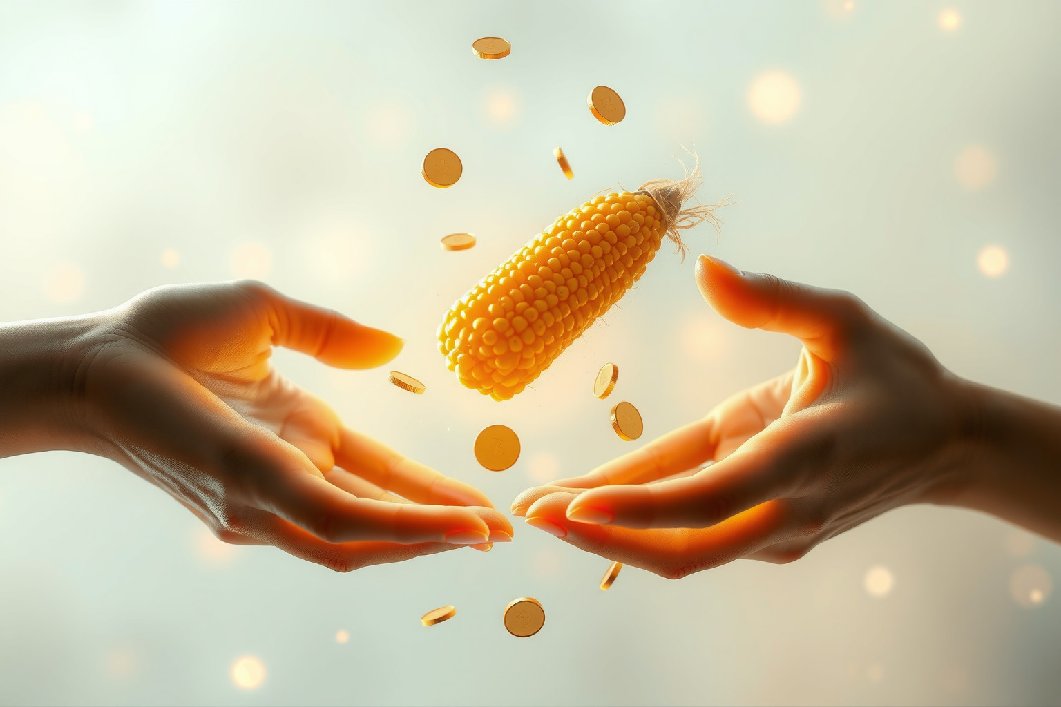 Sognare di vendere mais simboleggia prosperità attraverso scambi e valore.