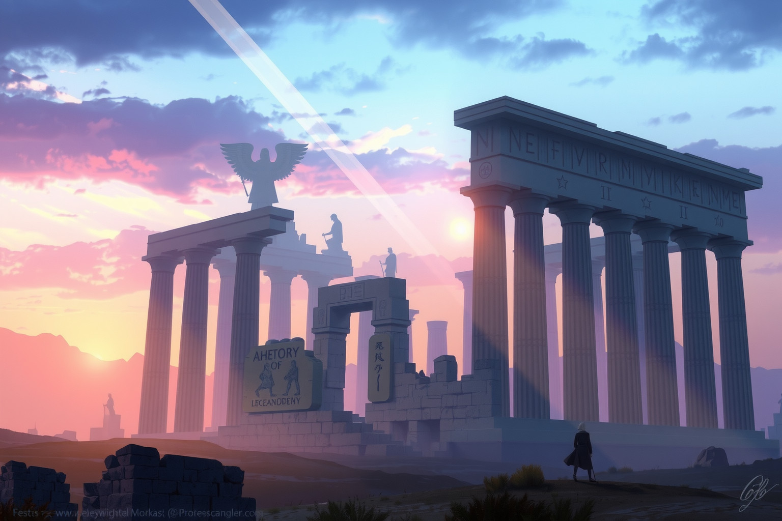 Sognare Persepoli evoca antiche glorie e misteri persiani.