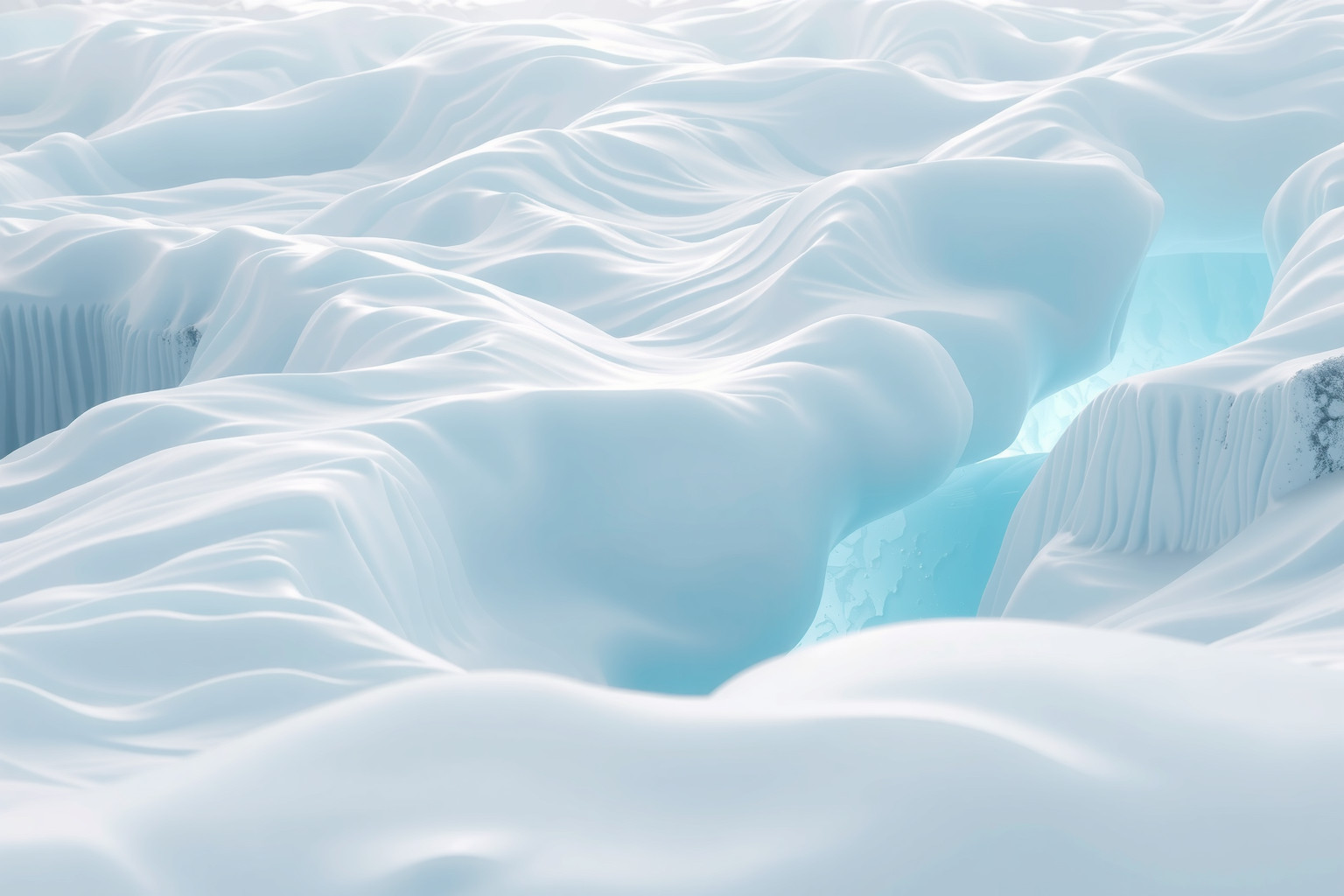 Sognare fenditure glaciali simboleggia paure nascoste e trasformazioni profonde.