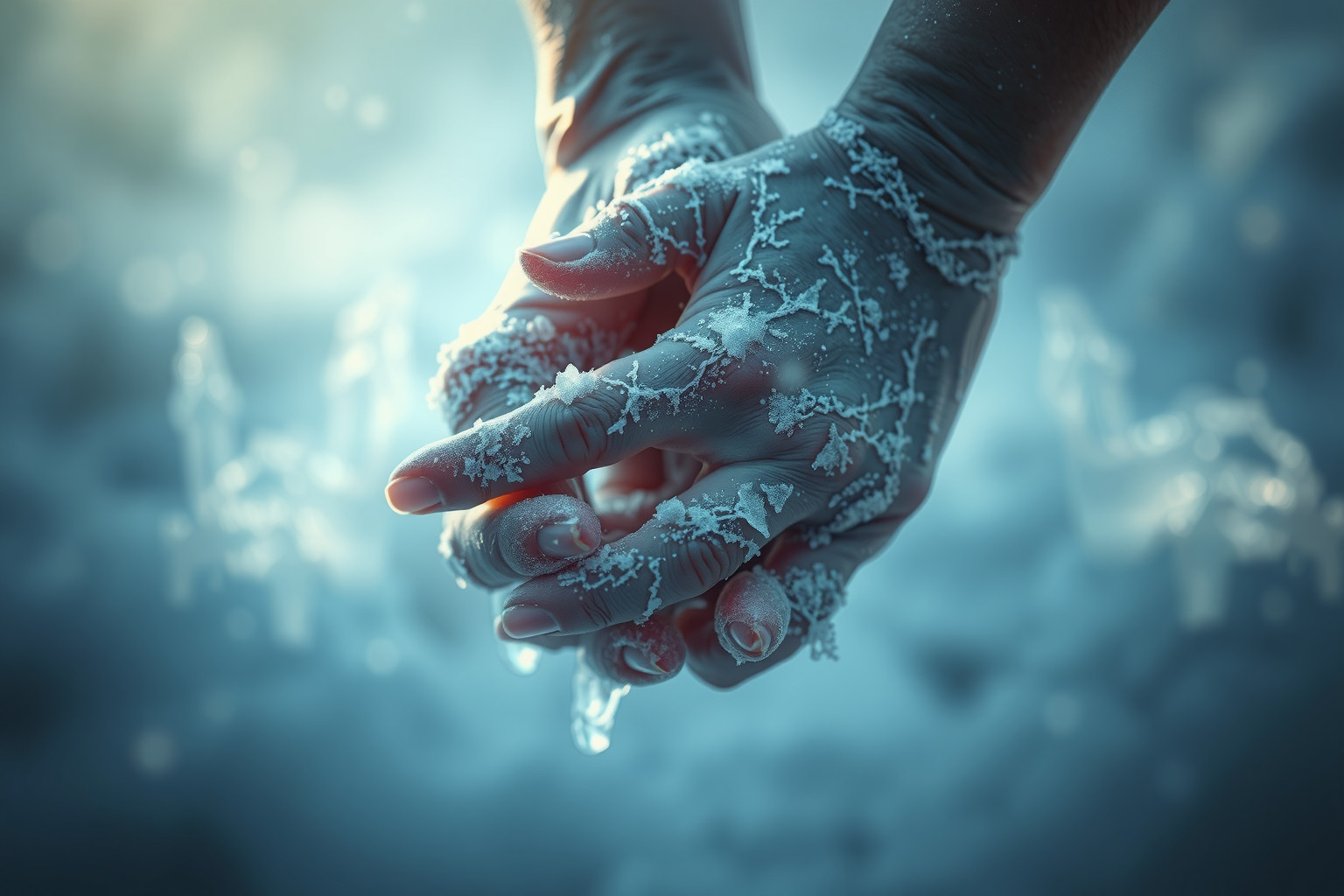 Sognare geloni indica aggravamento di problemi fisici o emotivi invernali.