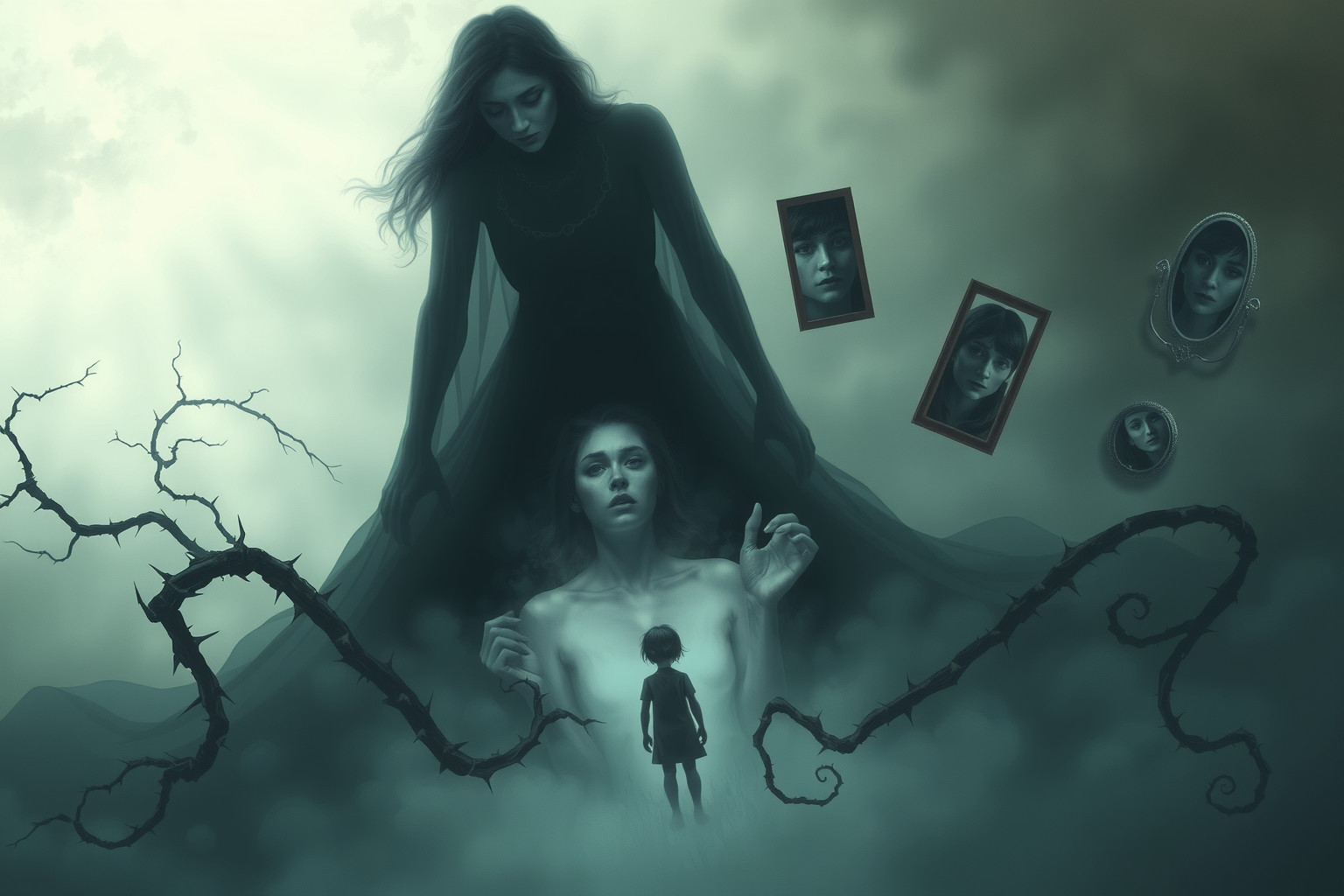 Sognare la matrigna cattiva riflette conflitti e paure familiari nascoste.