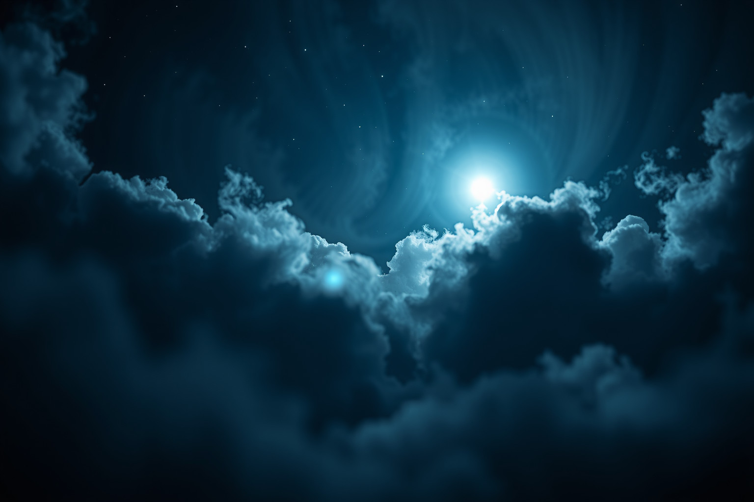 Sognare la Stella Polare tempestosa simboleggia guida incerta e sfide.