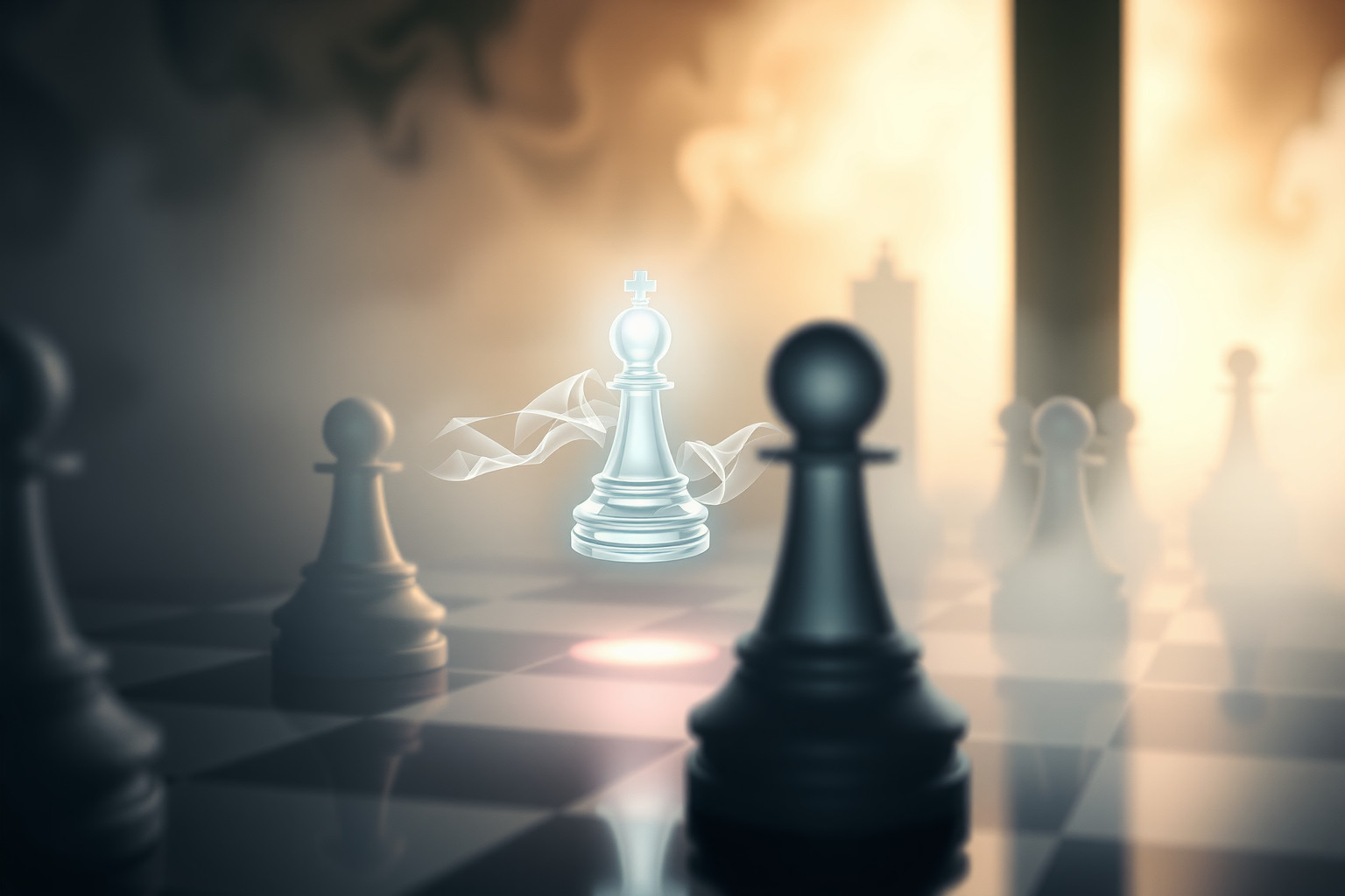 Sognare l'Alfiere simboleggia intuito e mosse strategiche nella vita.