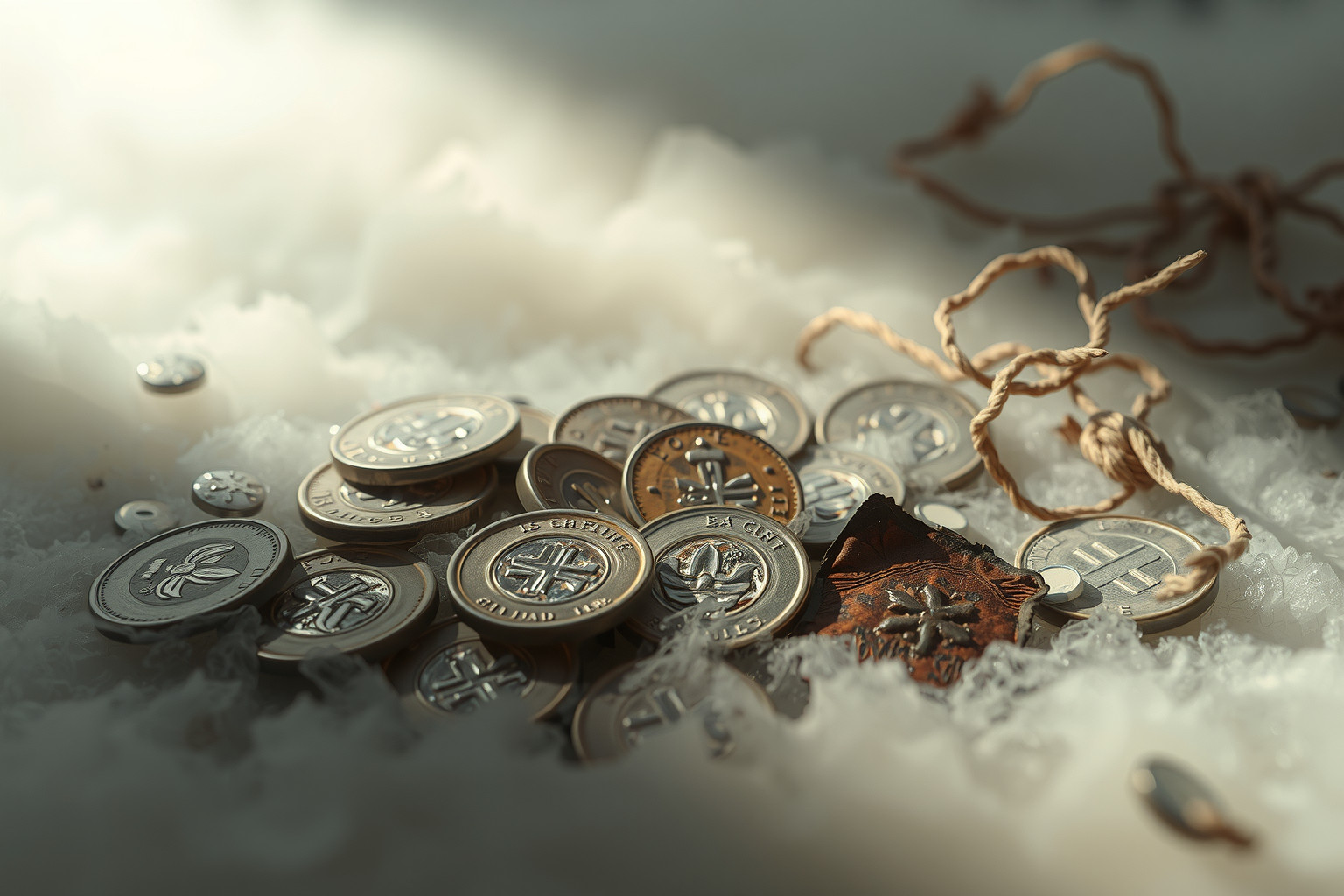 Sognare monete arrugginite indica opportunità perse e trascuratezza emotiva.