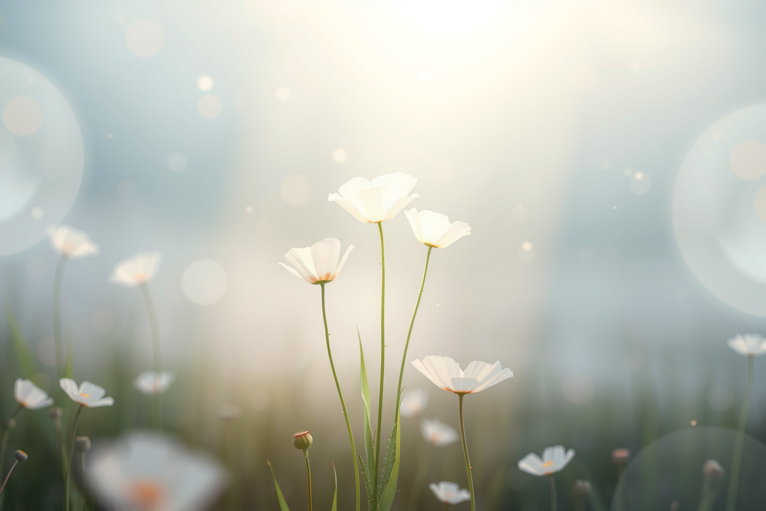 Sognare papaveri bianchi simboleggia purezza, innocenza e tranquillità.