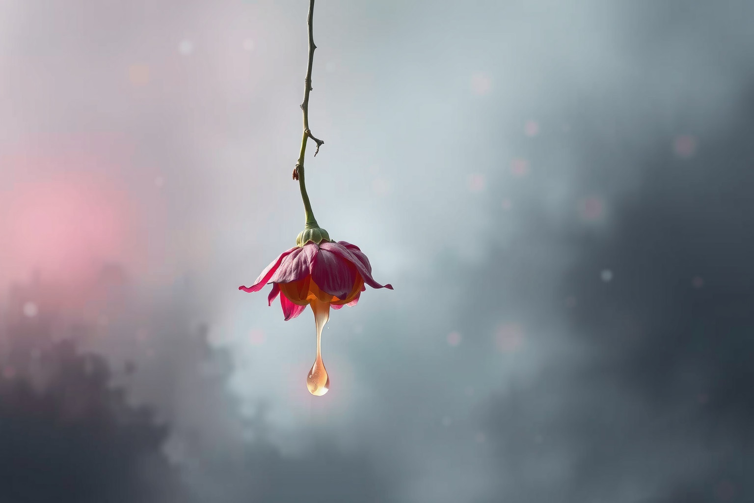 Sognare rose canine appassite simboleggia perdita e delusione emotiva.