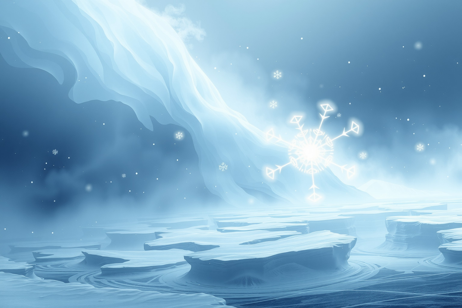 Sognare tempeste di neve simboleggia confusione emotiva imminente.