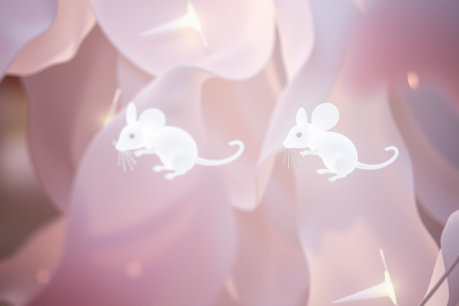 Sognare topi bianchi simboleggia spesso purezza e illusioni nascoste.