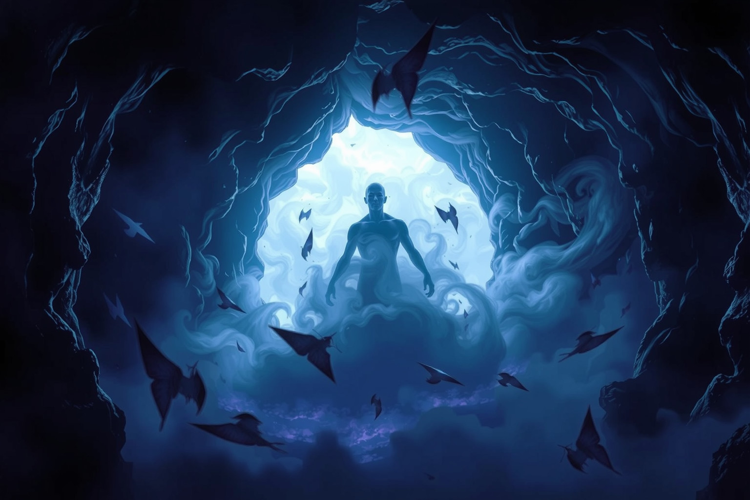 Sognare un abitante della caverna che attacca simboleggia paure inconsce imminenti.