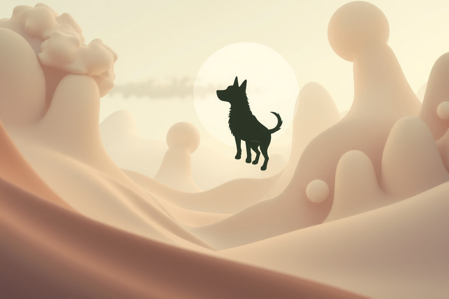 Sognare animali domestici in luoghi strani riflette sfide e cambiamenti.