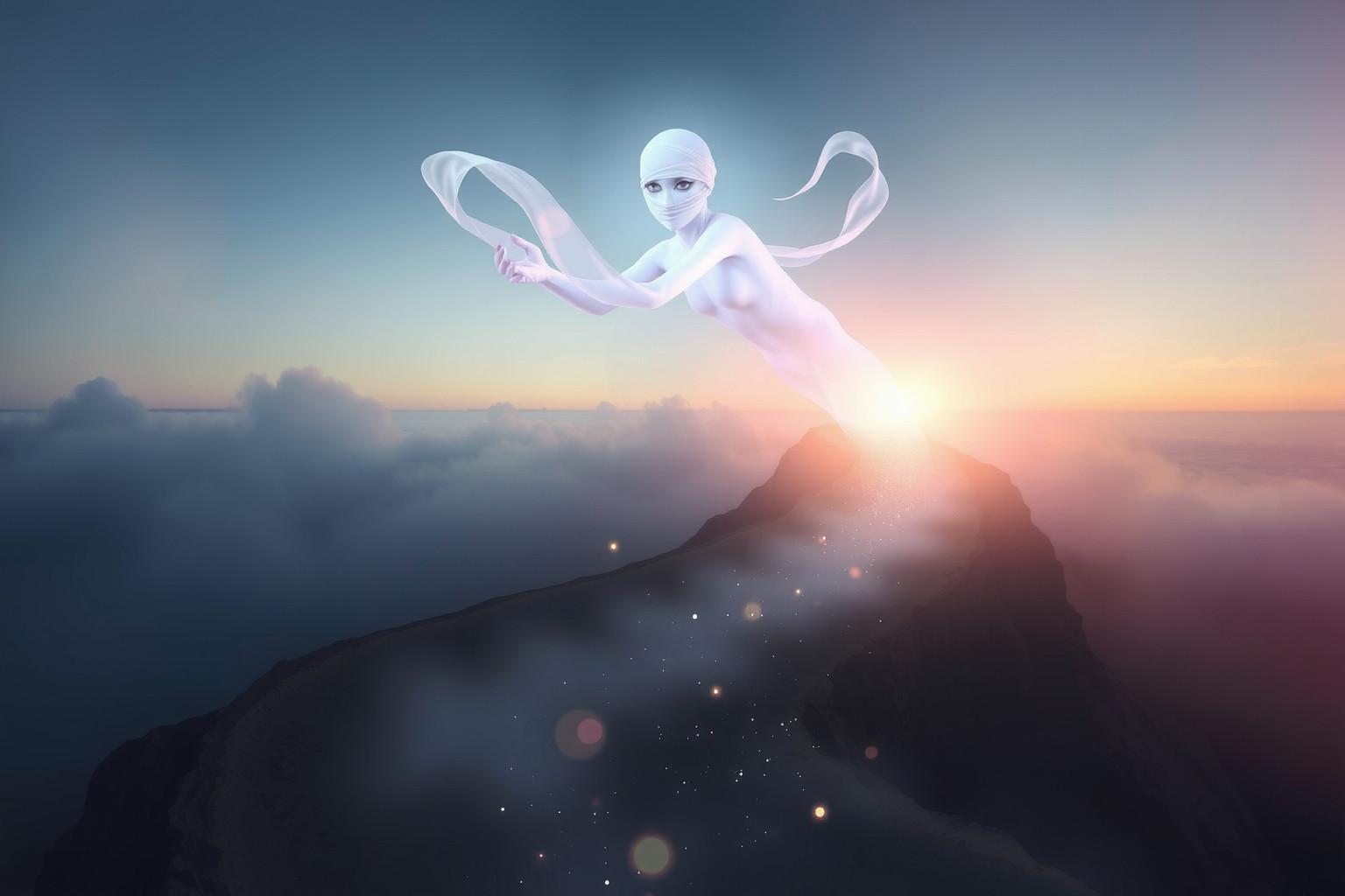 Sognare bendaggi oculari in viaggio simboleggia insicurezza e mistero.