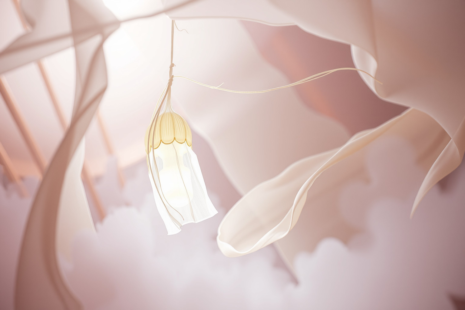 Sognare un bozzolo simboleggia metamorfosi e crescita interiore imminente.