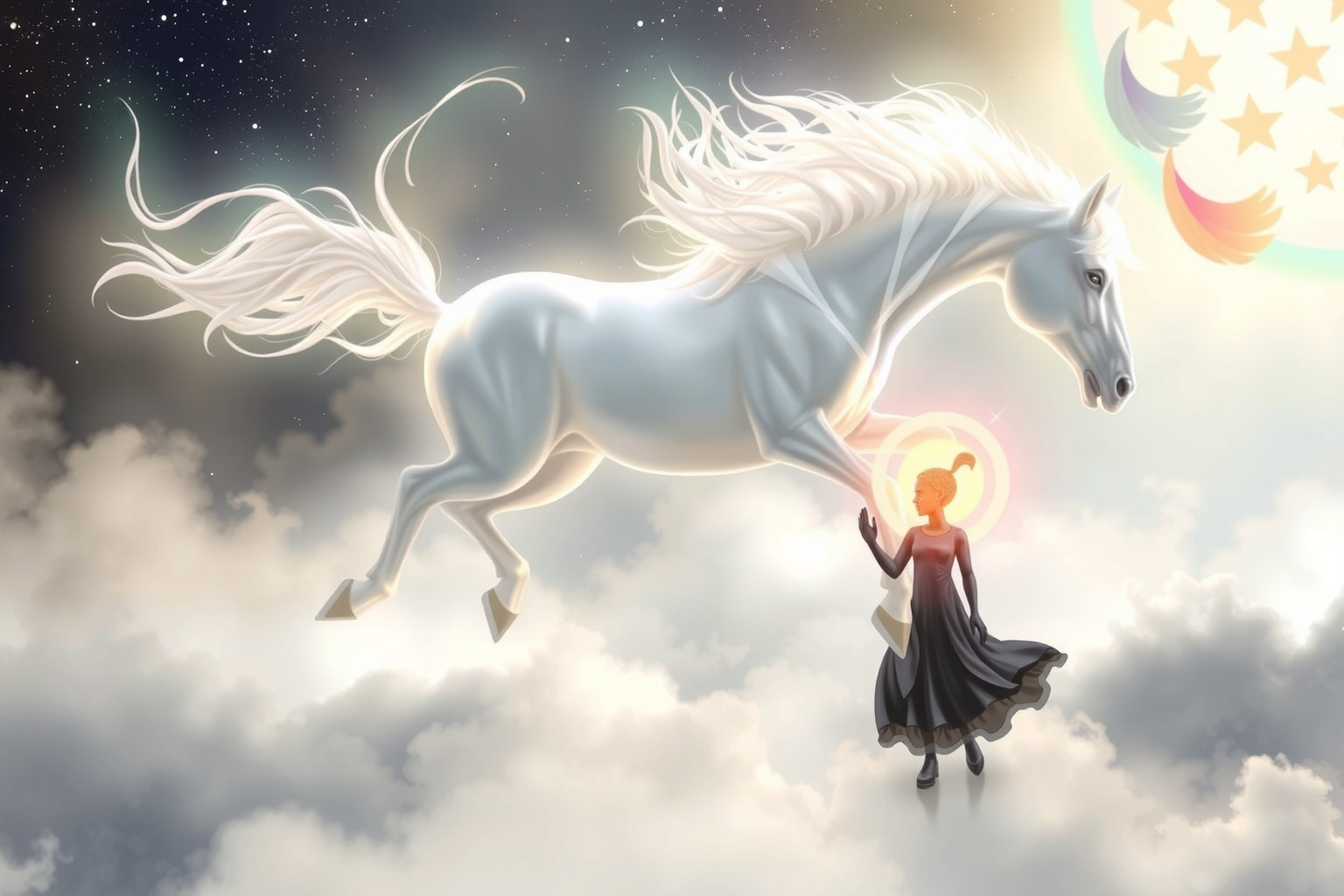 Sognare un cavallo che salva indica coraggio e protezione imminente.