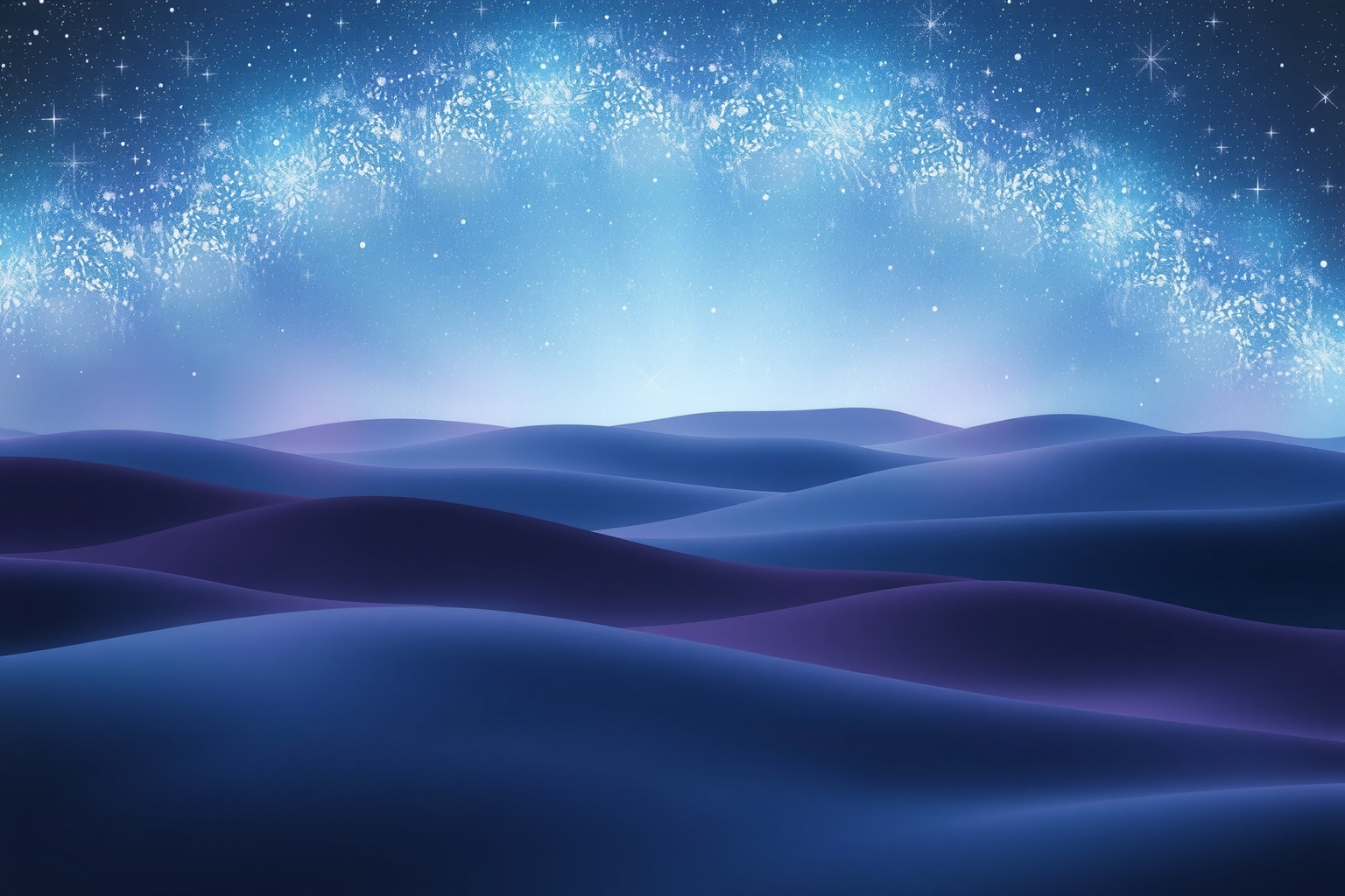 Sognare cielo stellato in campagna simboleggia speranza e libertà.