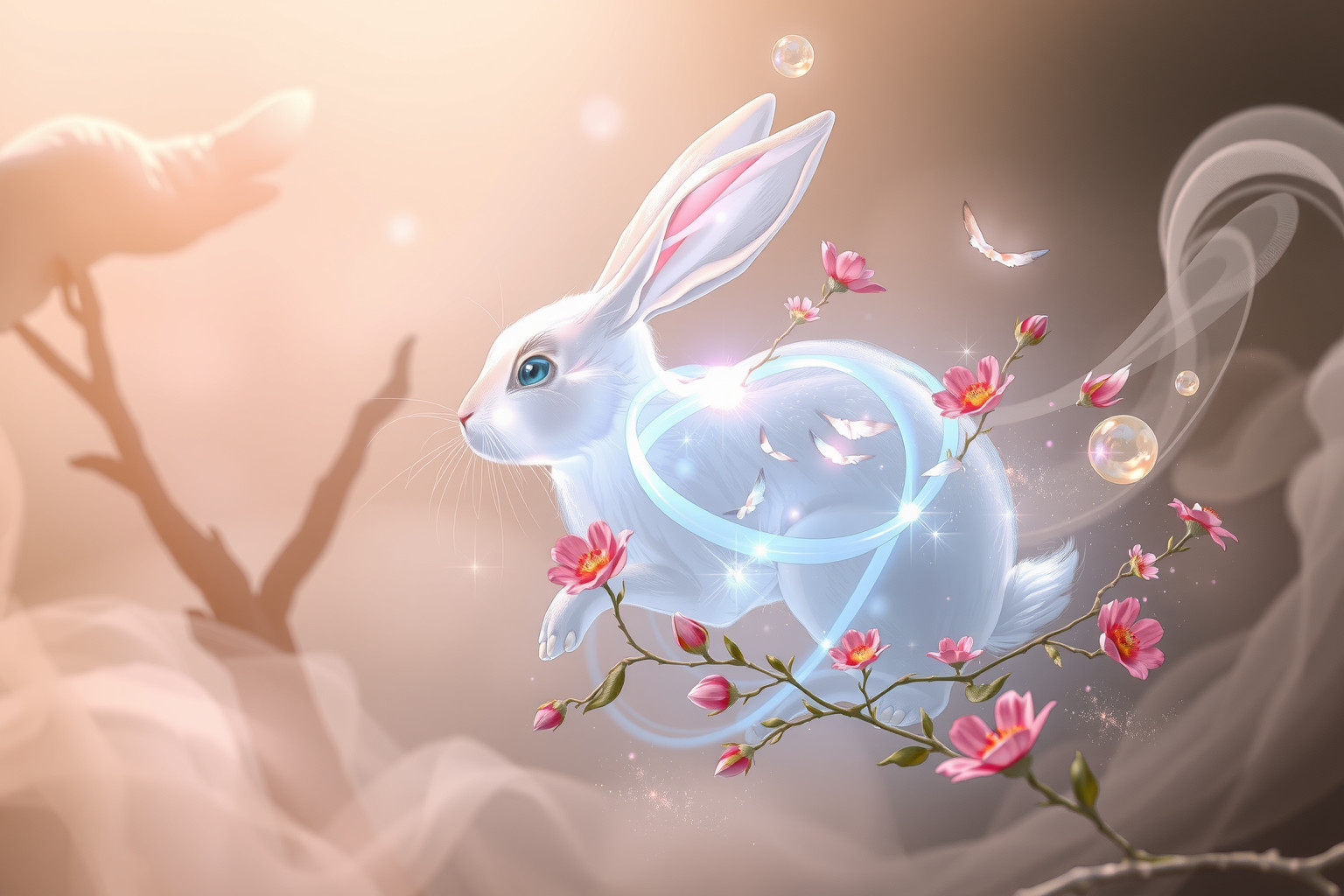 Sognare un coniglio domestico simboleggia fertilità, vulnerabilità e fortuna.