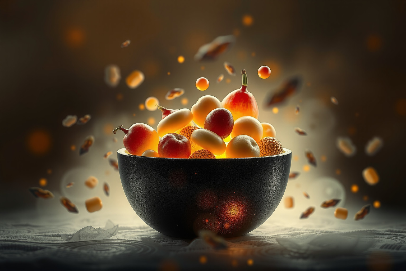 Sognare carbone pieno di cibo simboleggia prosperità nascosta e abbondanza.