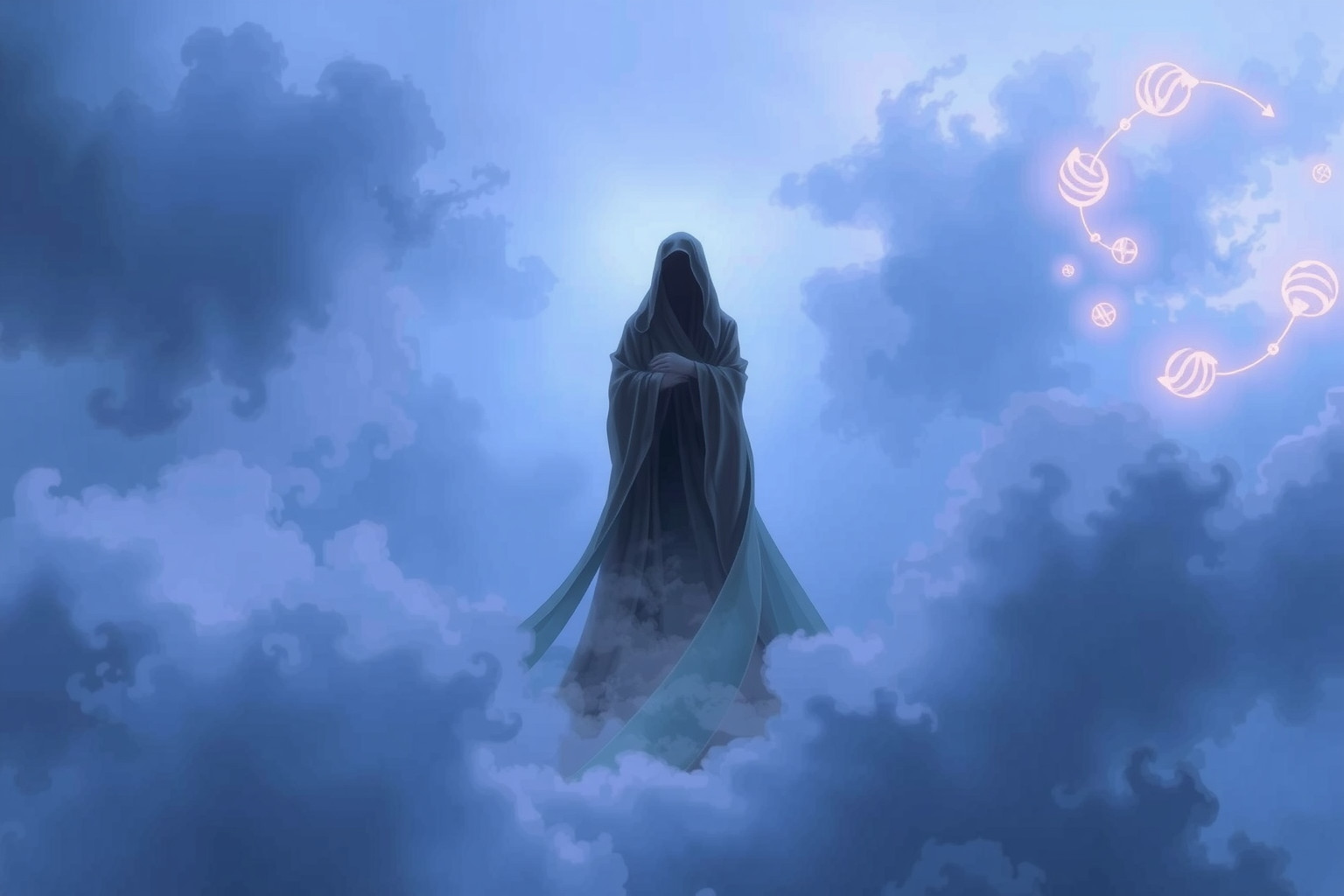 Sognare un defunto vestito di nero simboleggia lutto e trasformazione.