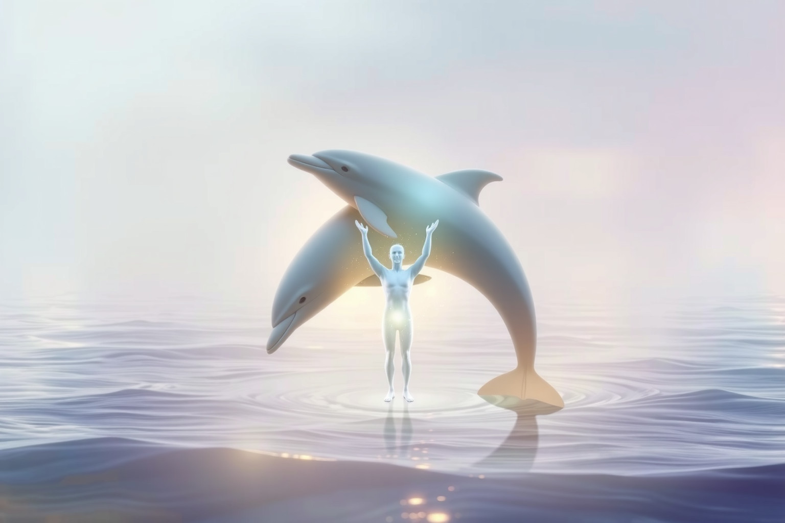 Sognare un delfino tursiope simboleggia protezione e guida spirituale.