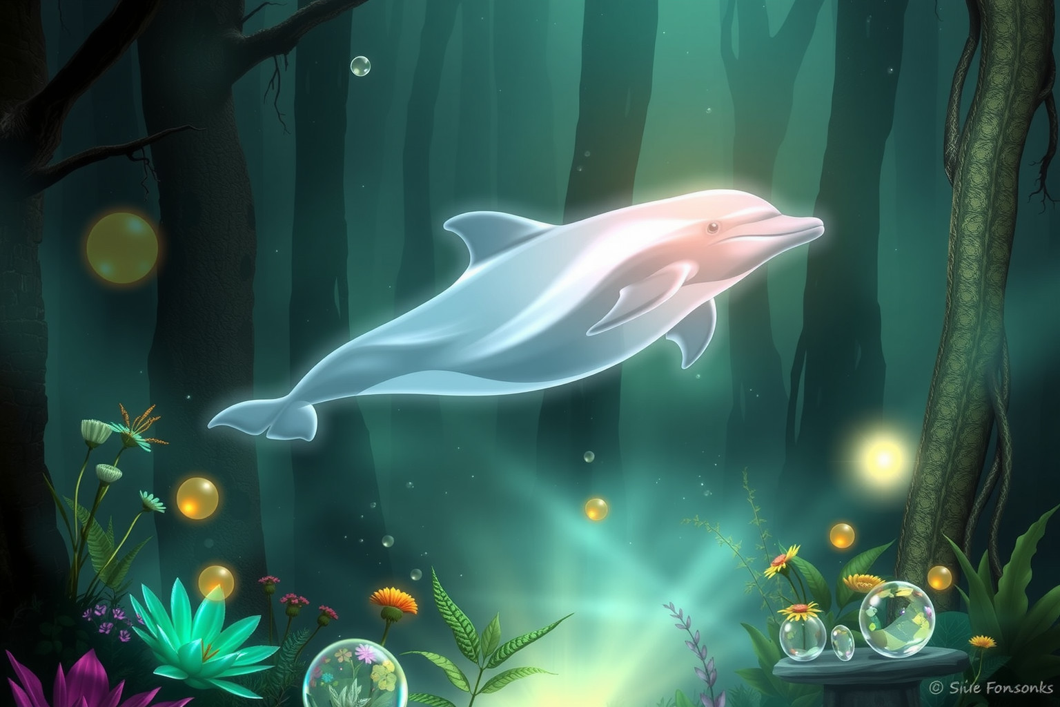 Sognare un delfino tursiope simbolizza gioia in situazioni sorprendenti.