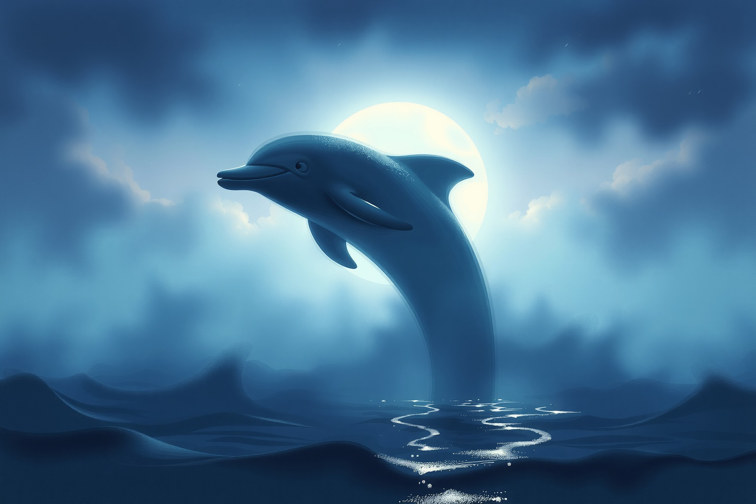 Sognare un delfino tursiope morto simboleggia perdita di serenità interiore.