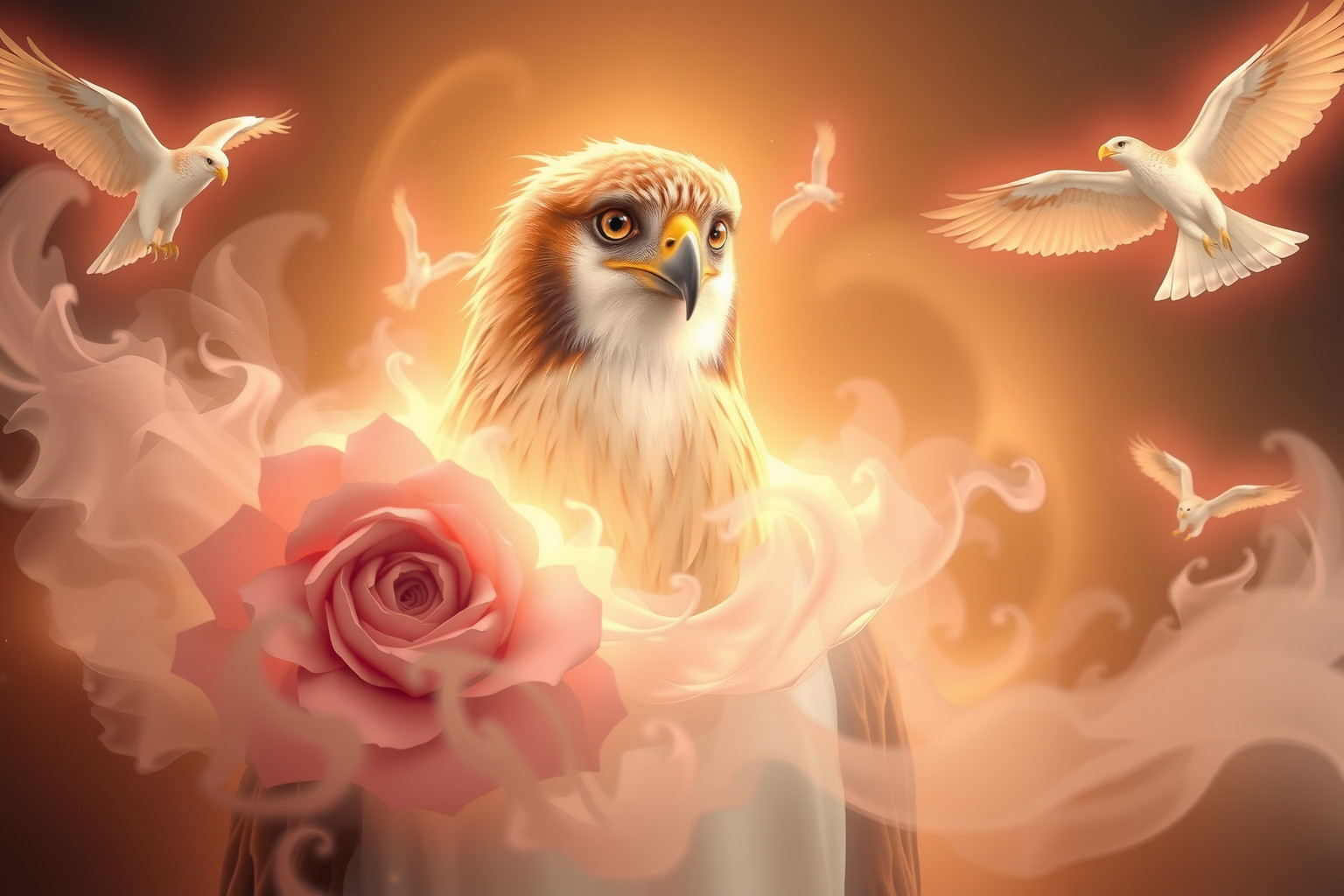 Sognare un falconiere che sorride indica approvazione e sostegno fidato.